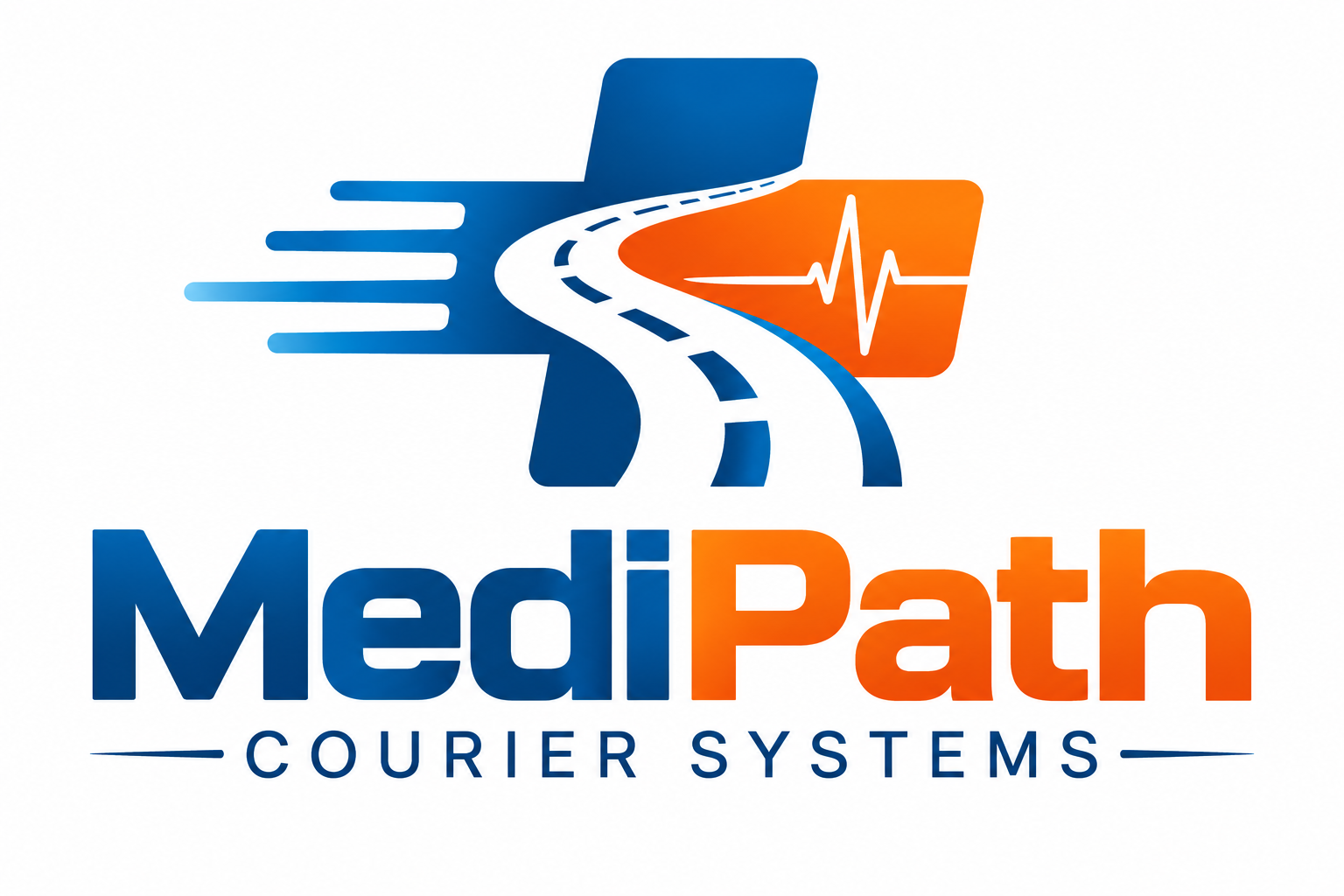 MediPath Courier Systems logo. Care that gets you there.